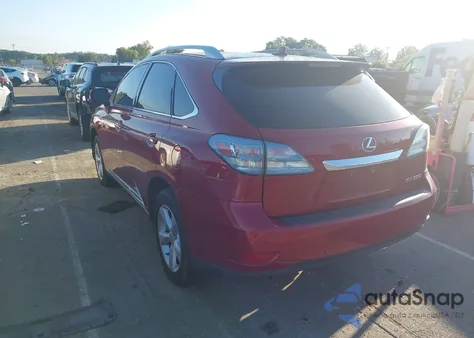 2012 Lexus Rx 350 from USA, damaged, VIN 2T2BK1BA1CC145875